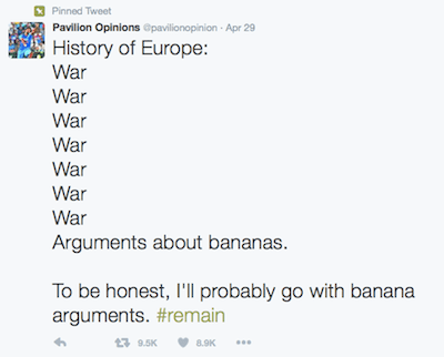 History of europe banana