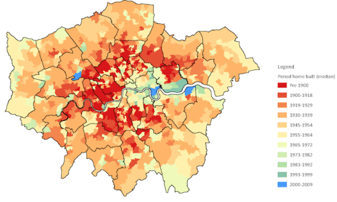 London period property built